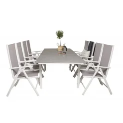 Levels t Loungesæt - Havemøbelsæt - Grå,Hvid