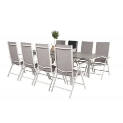 Levels t Loungesæt - Havemøbelsæt - Grå,Hvid