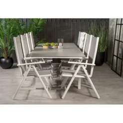 Levels t Loungesæt - Havemøbelsæt - Grå,Hvid