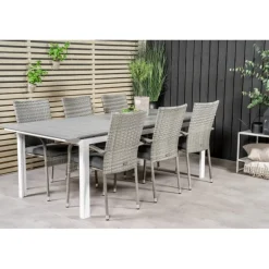 Levels t Loungesæt - Havemøbelsæt - Grå,Hvid