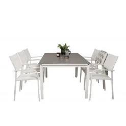 Levels t Loungesæt - Havemøbelsæt - Grå,Hvid