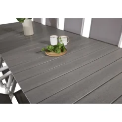 Levels t Loungesæt - Havemøbelsæt - Grå,Hvid