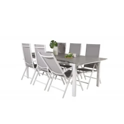 Levels t Loungesæt - Havemøbelsæt - Grå,Hvid