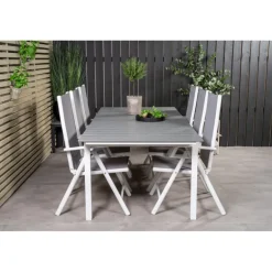 Levels t Loungesæt - Havemøbelsæt - Grå,Hvid