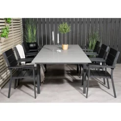 Levels t Loungesæt - Havemøbelsæt - Sort,Grå