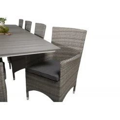 Levels t Loungesæt - Havemøbelsæt - Grå,Hvid