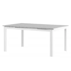 Levels t Spisebord - Grå,Hvid