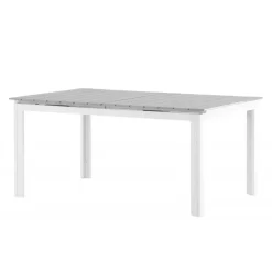 Levels t Spisebord - Grå,Hvid