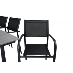 Levels t Spisestuesæt - Sort,Grå