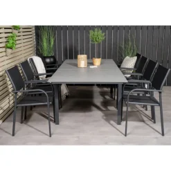 Levels t Spisestuesæt - Sort,Grå