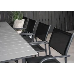 Levels t Spisestuesæt - Sort,Grå