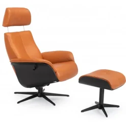 Liam læder lænestol Cognac læder