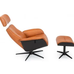 Liam læder lænestol Cognac læder