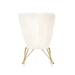 LIBERTO fritidslænestol Creme/guld