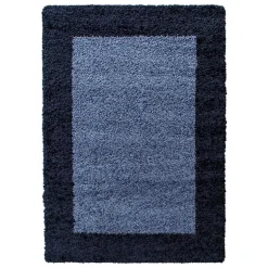 Life Shaggy tæppe Ramme - Blå