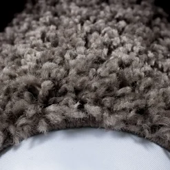 Life Shaggy tæppe Ramme - Brun