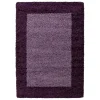 Life Shaggy tæppe Ramme - Lilla