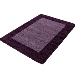 Life Shaggy tæppe Ramme - Lilla