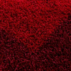 Life Shaggy tæppe Ramme - Rød