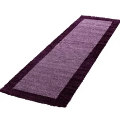 Life Shaggy Tæppeløber Ramme - Lilla