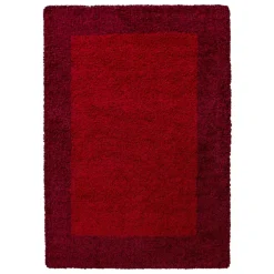 Life Shaggy Tæppeløber Ramme - Rød