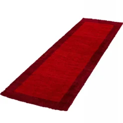 Life Shaggy Tæppeløber Ramme - Rød