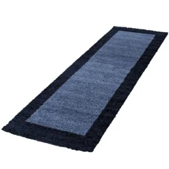 Life Shaggy Tæppeløber Ramme - Blå