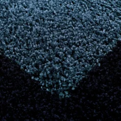 Life Shaggy Tæppeløber Ramme - Blå