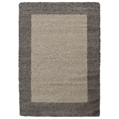 Life Shaggy Tæppeløber Ramme - Brun