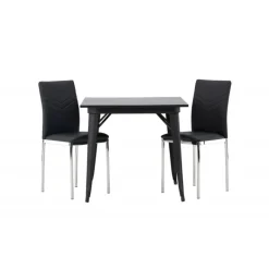 Lily Spisebordsæt - Sort