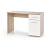 LIMA B-1 Skrivebord, - Hvid / Sonoma eg.