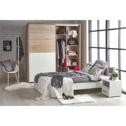 LIMA Børneseng 90x200cm - Hvid