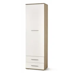 LIMA REG1 Skab - Sonoma eg. / Hvid