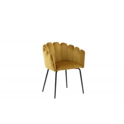 Limhamn Spisebordsstol - Sort og Gul