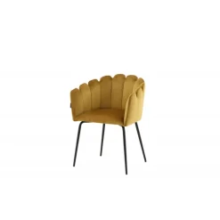 Limhamn Spisebordsstol - Sort og Gul