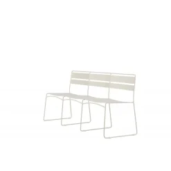 Lina 3 personers havebænk - Beige