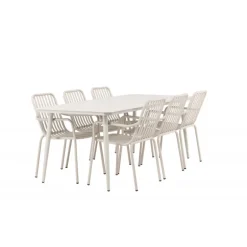 Lina t Loungesæt - Havemøbelsæt - Beige