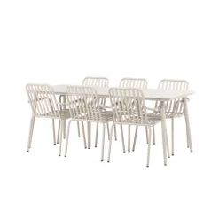 Lina t Loungesæt - Havemøbelsæt - Beige