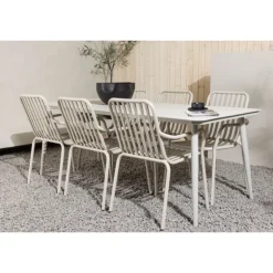 Lina t Loungesæt - Havemøbelsæt - Beige