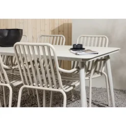 Lina t Loungesæt - Havemøbelsæt - Beige