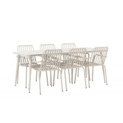 Lina t Loungesæt - Havemøbelsæt - Beige