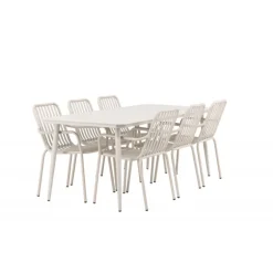 Lina t Loungesæt - Havemøbelsæt - Beige