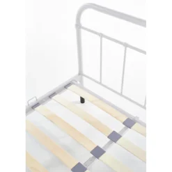 LINA 120x200 metalseng - Hvid