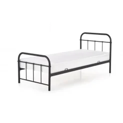 LINA 90x200 Metalseng - Sort
