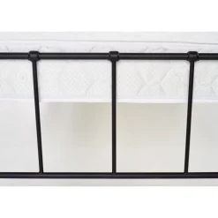 LINA 90x200 Metalseng - Sort