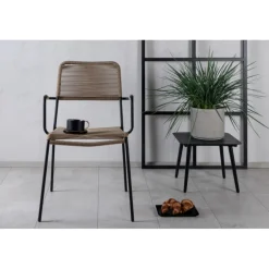 Lindos Havestol - Sort,Brun