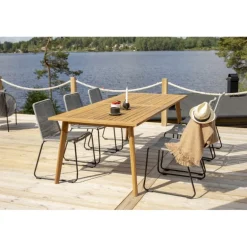 Lindos Havestol - Sort,Grå