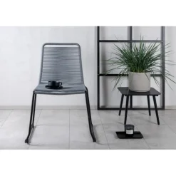 Lindos Havestol - Sort,Grå