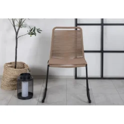 Lindos Spisestuestol - Brun