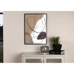 Lines Plakat - Beige